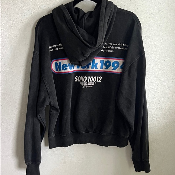 ZARA PRINTED WASHED SWEATSHIRT S| ANTHRACITE GREY
REF. 5643/816 - Picture 3 of 5